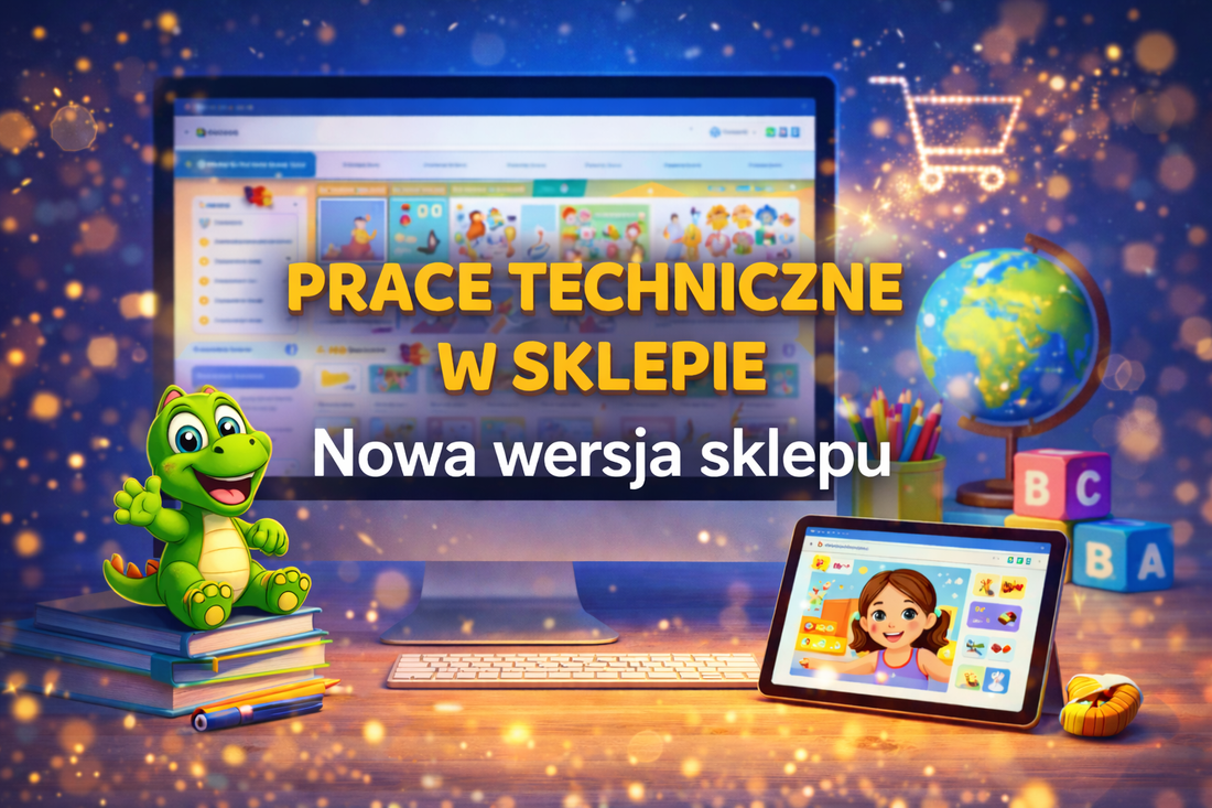Prace techniczne w sklepie Edu-skarbnica - edu-skarbnica.pl