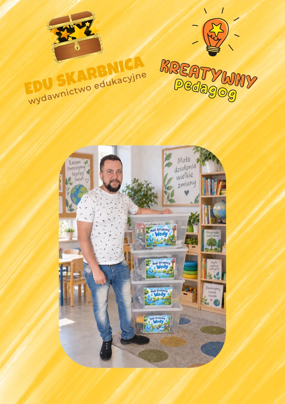 Edu-skarbnica - Projekt scenariuszy zajęć dla przedszkoli i Gminy