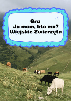 Ja Mam, Kto Ma? – Wiejskie Zwierzęta