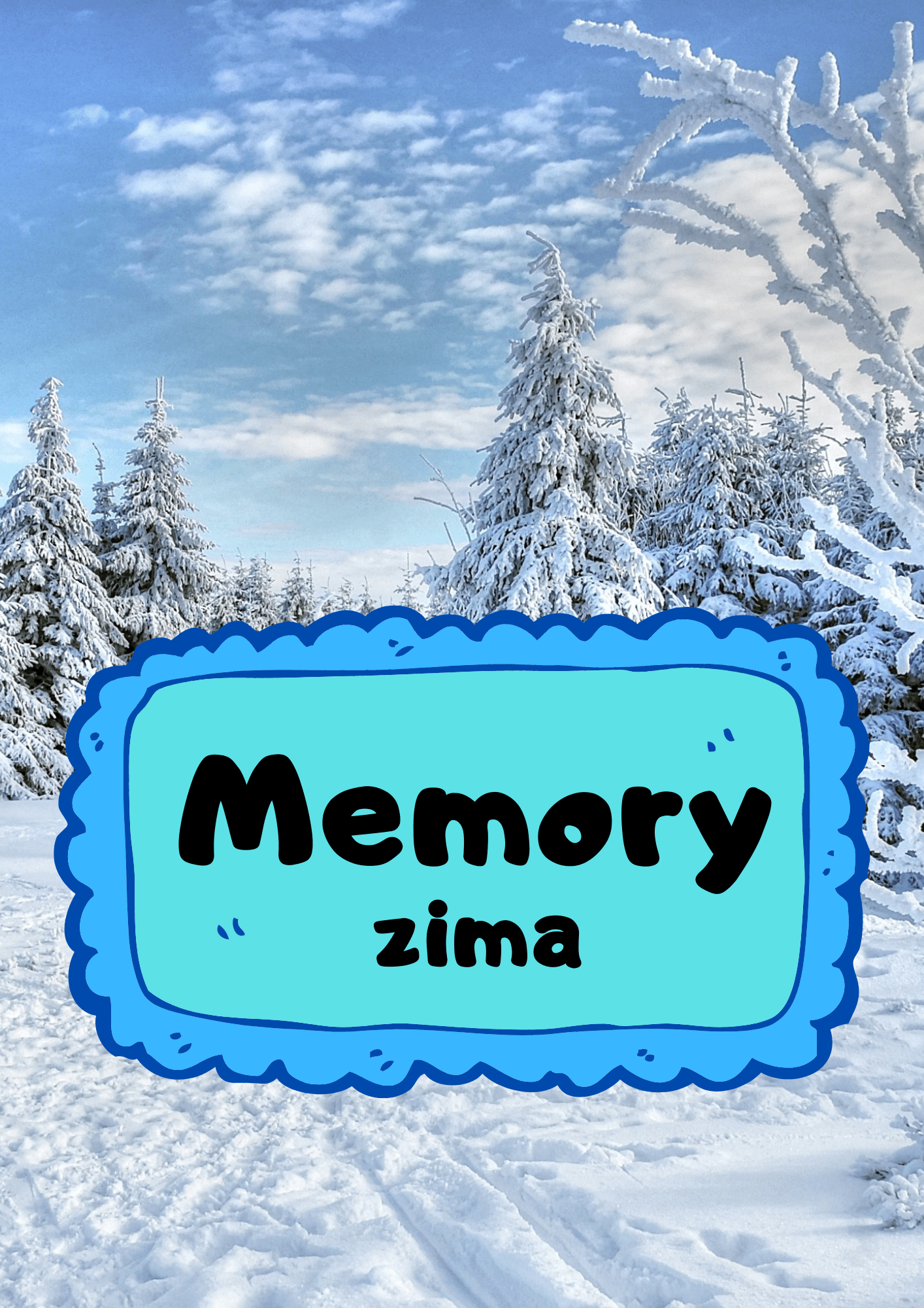 Memory - zima - edu - skarbnica.pl