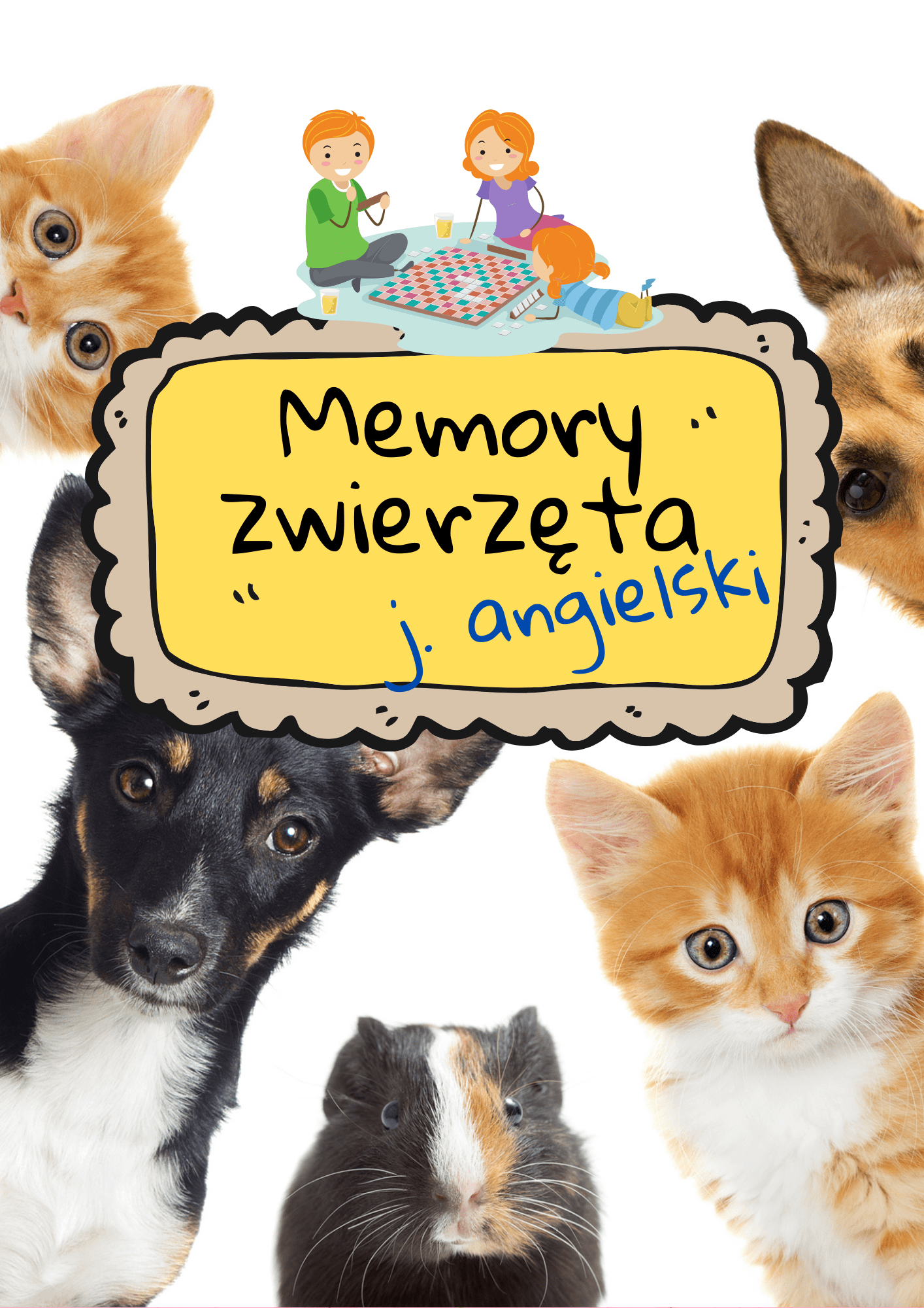 Memory zwierzęta - j. angielski - edu - skarbnica.pl
