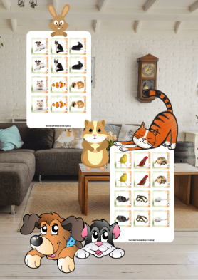 Memory - Zwierzęta domowe