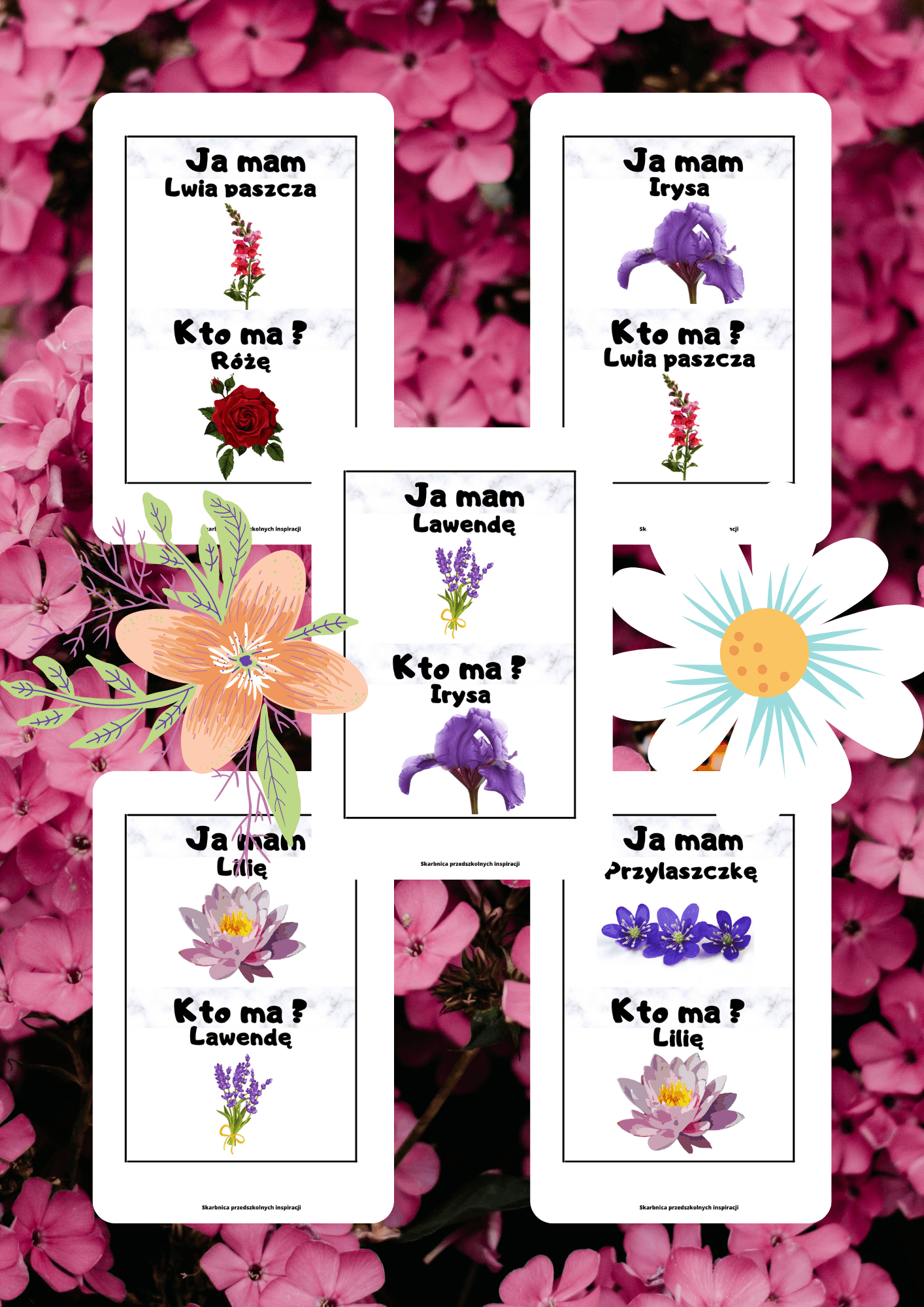 Ja Mam, Kto Ma? – Kwiaty