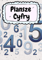 Plansze - Cyfry wiosenne - edu - skarbnica.pl