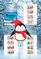 Domino - Zima - edu - skarbnica.pl
