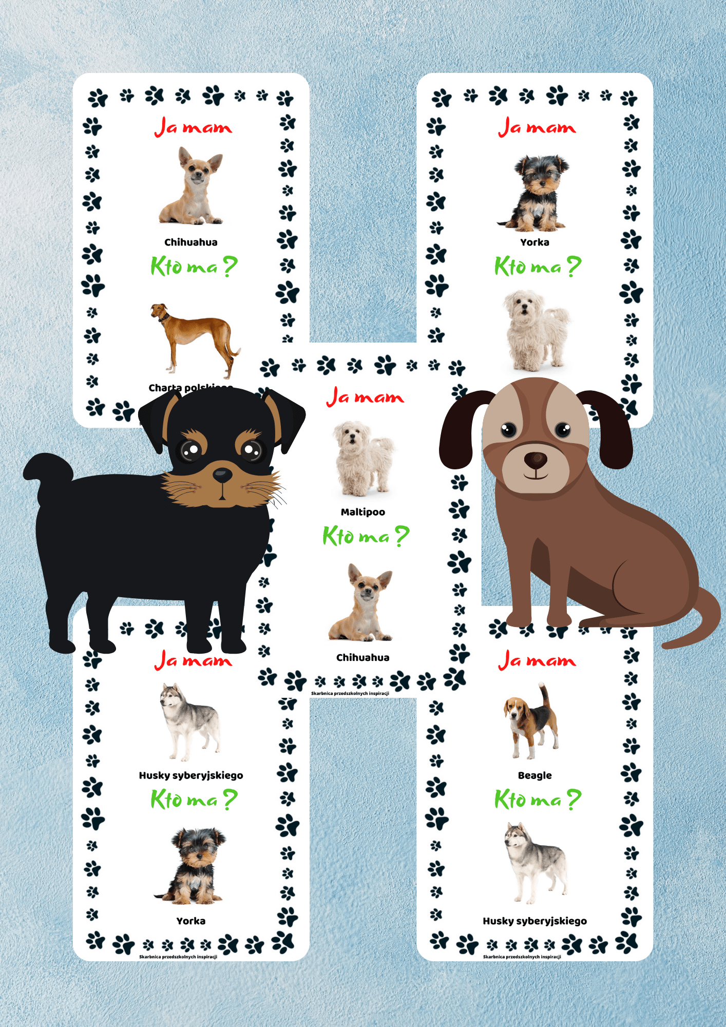 Ja Mam, Kto Ma? – Rasy psów