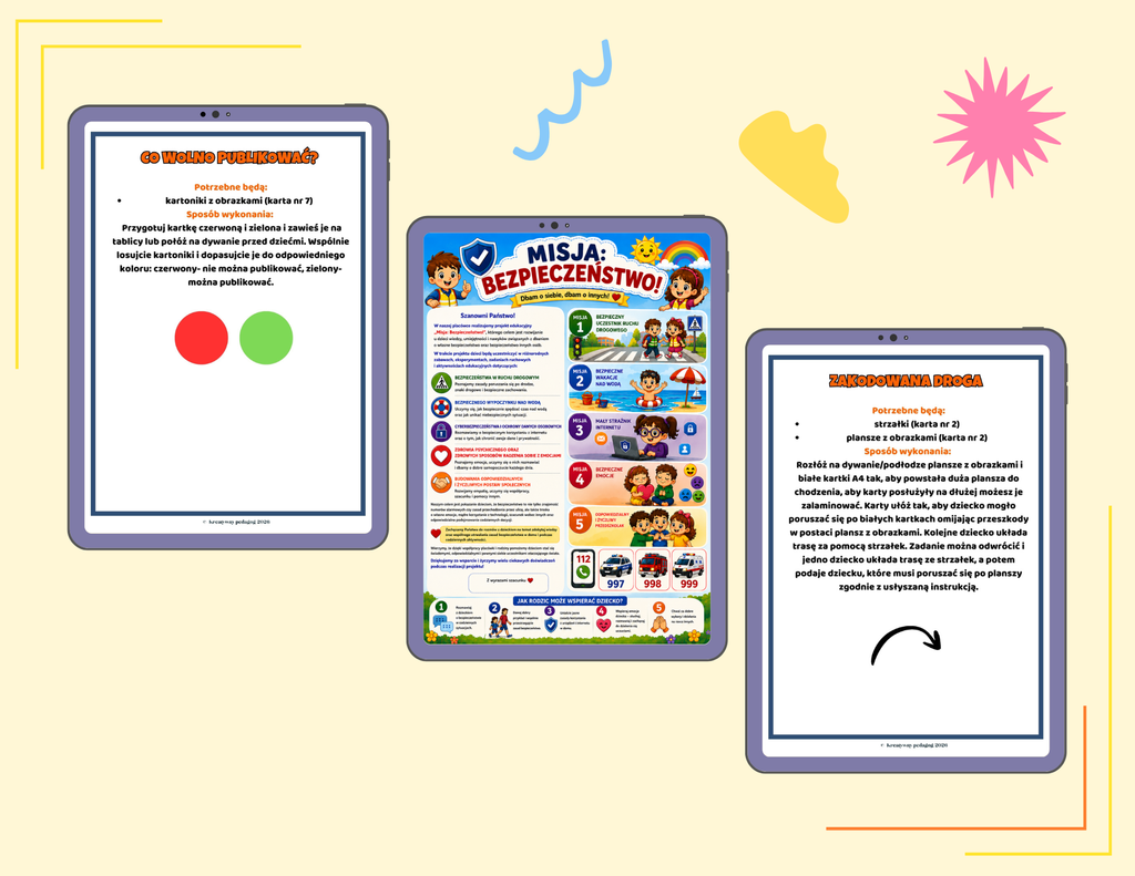 Projekt edukacyjny „MISJA: BEZPIECZEŃSTWO!"