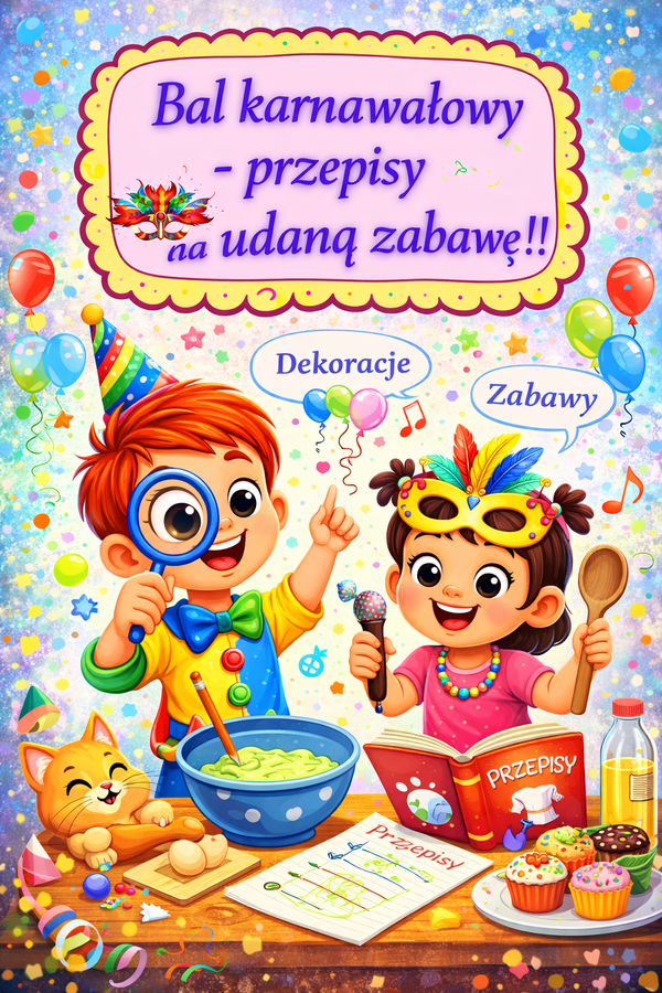 Bal karnawałowy - przepisy na udaną zabawę !!! - edu - skarbnica.pl