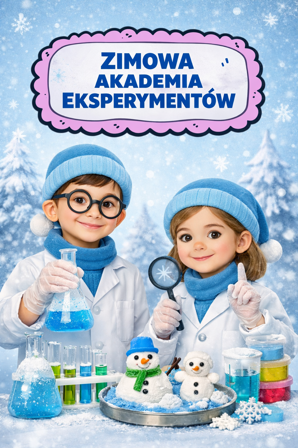 Zimowa Akademia Eksperymentów - projekt edukacyjny - edu - skarbnica.pl