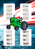 Domino - Pojazdy - edu - skarbnica.pl