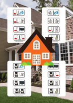 Domino - Przedmioty domowe - edu - skarbnica.pl