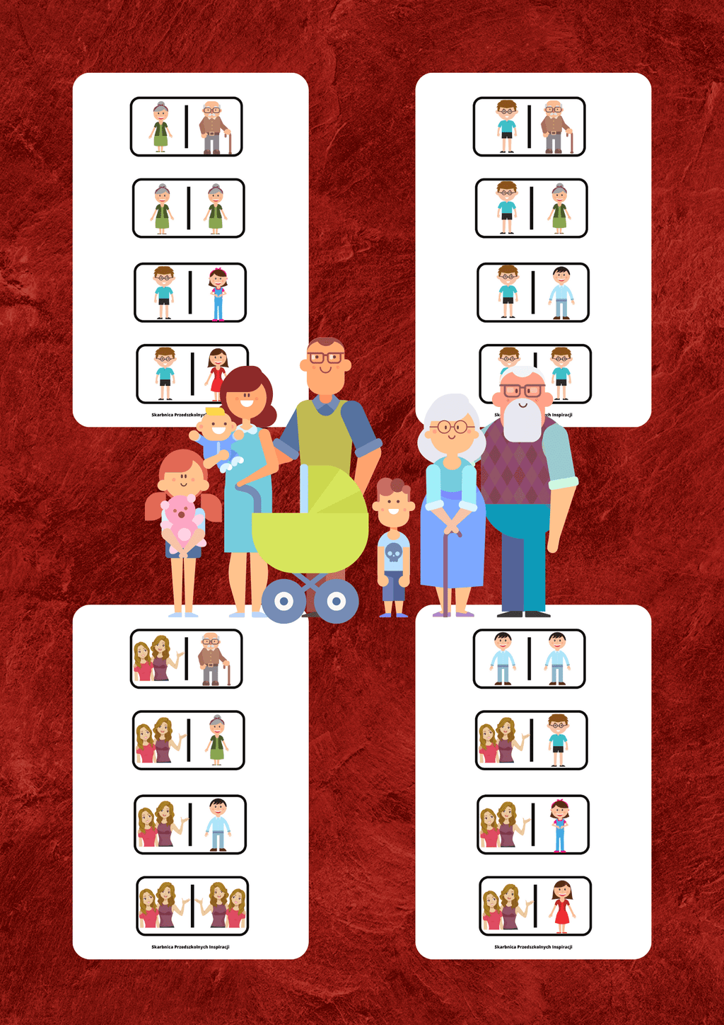 Domino - Rodzina - edu - skarbnica.pl