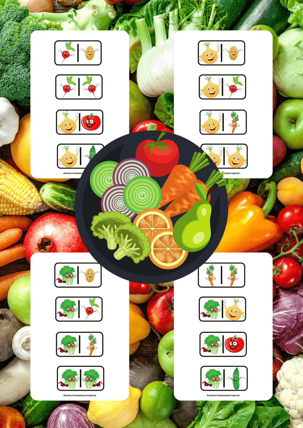 Domino - Warzywa - edu - skarbnica.pl