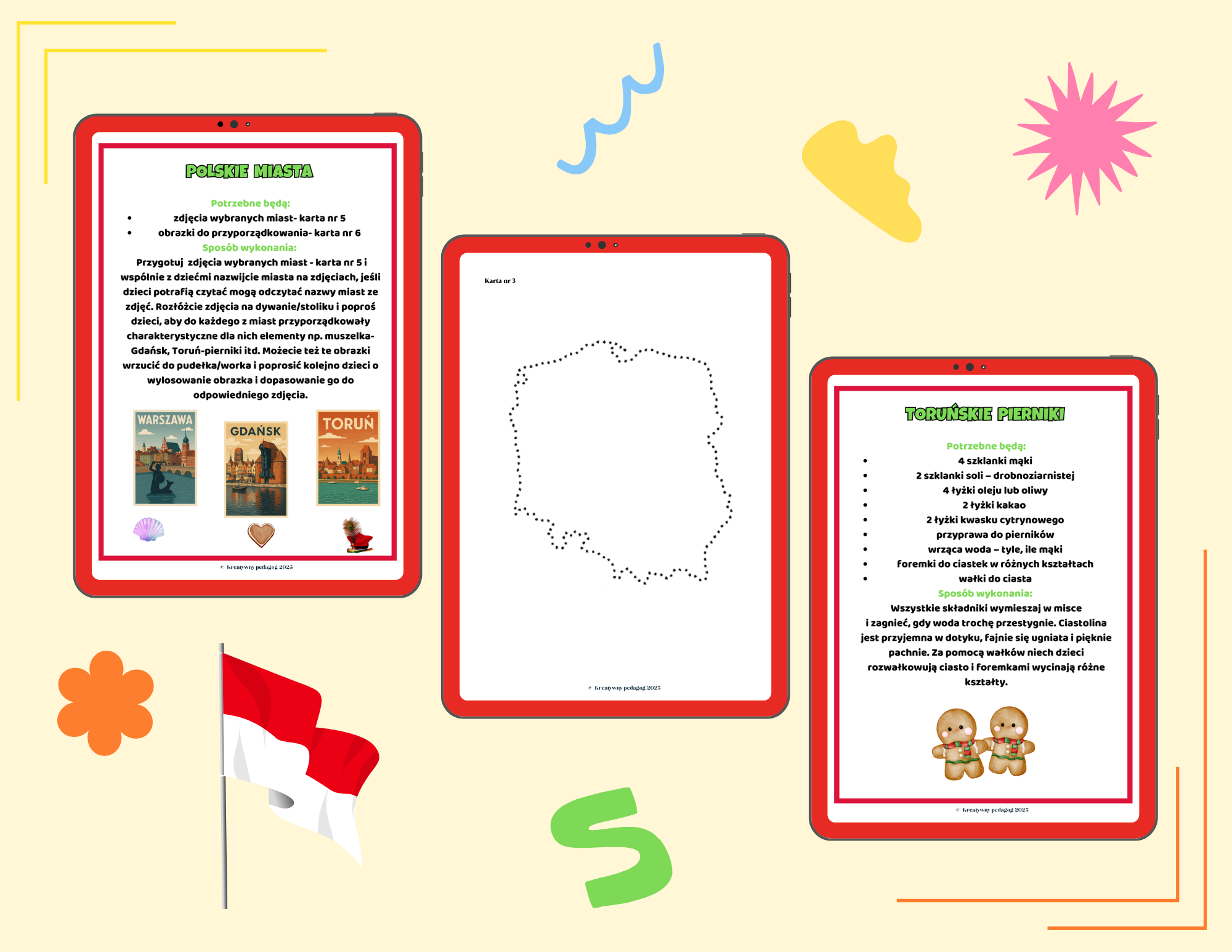 Projekt edukacyjny Sensoryczna podróż po Polsce - poznaj Polskę wszystkimi zmysłami