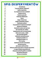 Eksperymenty przyrodnicze ( dzień ziemi )