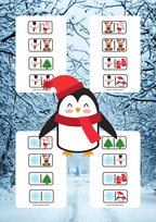 Domino - Zima - edu - skarbnica.pl