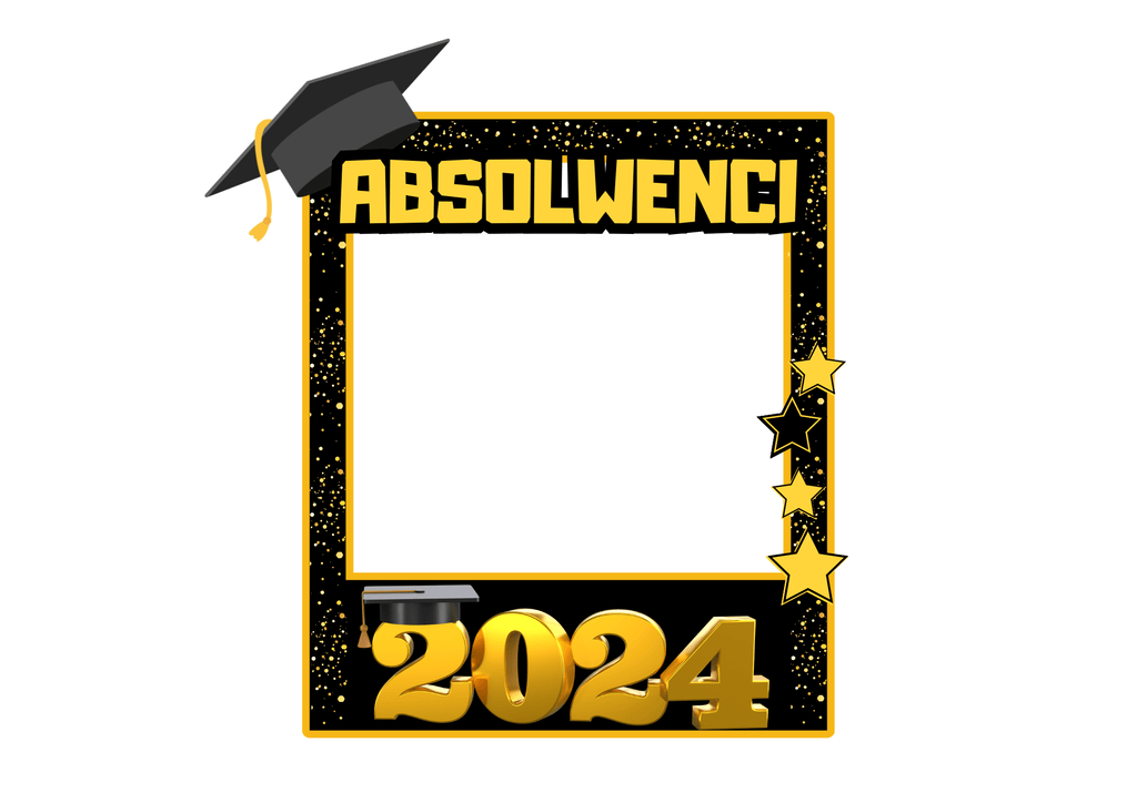 Fotoramka XXL zakończenie szkoły/przedszkola