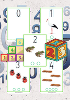 Plansze - Cyfry wiosenne - edu - skarbnica.pl