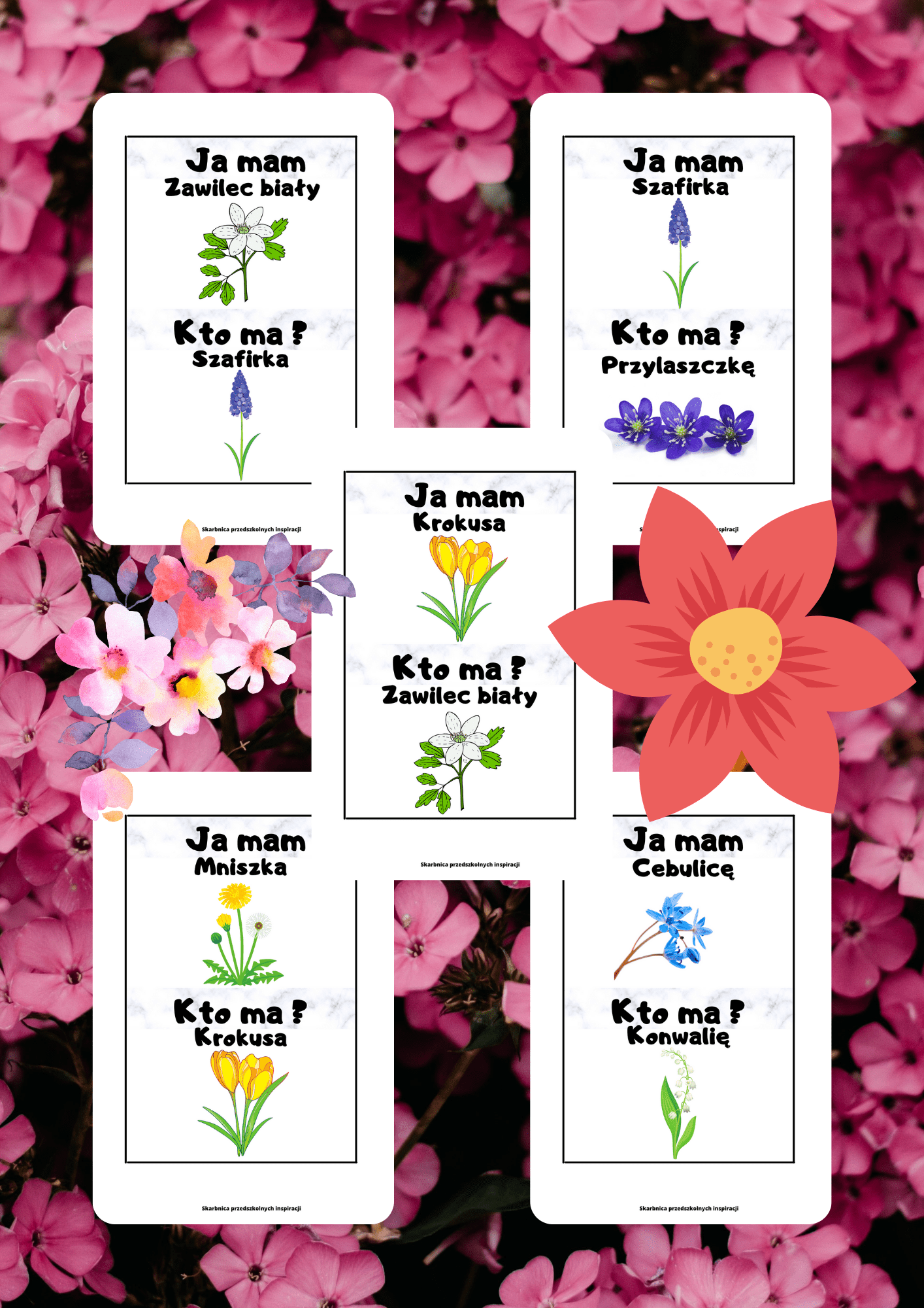 Ja Mam, Kto Ma? – Kwiaty