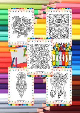 Kolorowanki Antystresowe - edu - skarbnica.pl