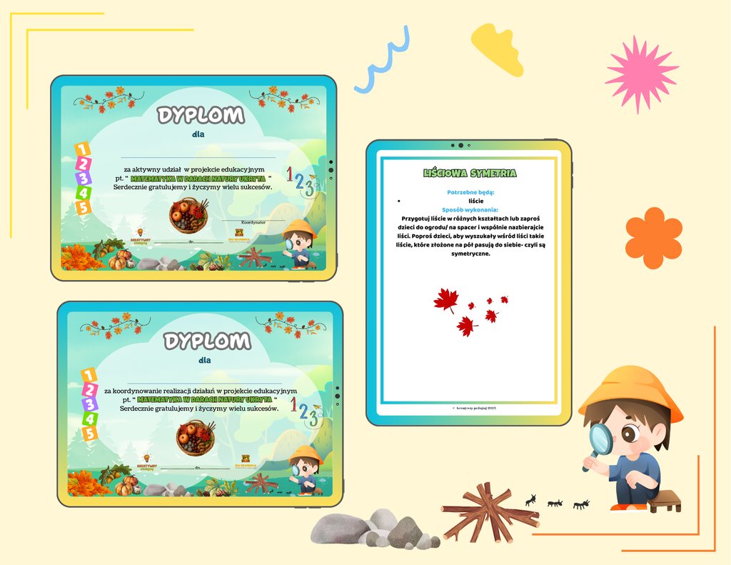 „Matematyka w darach natury ukryta” – projekt edukacyjny