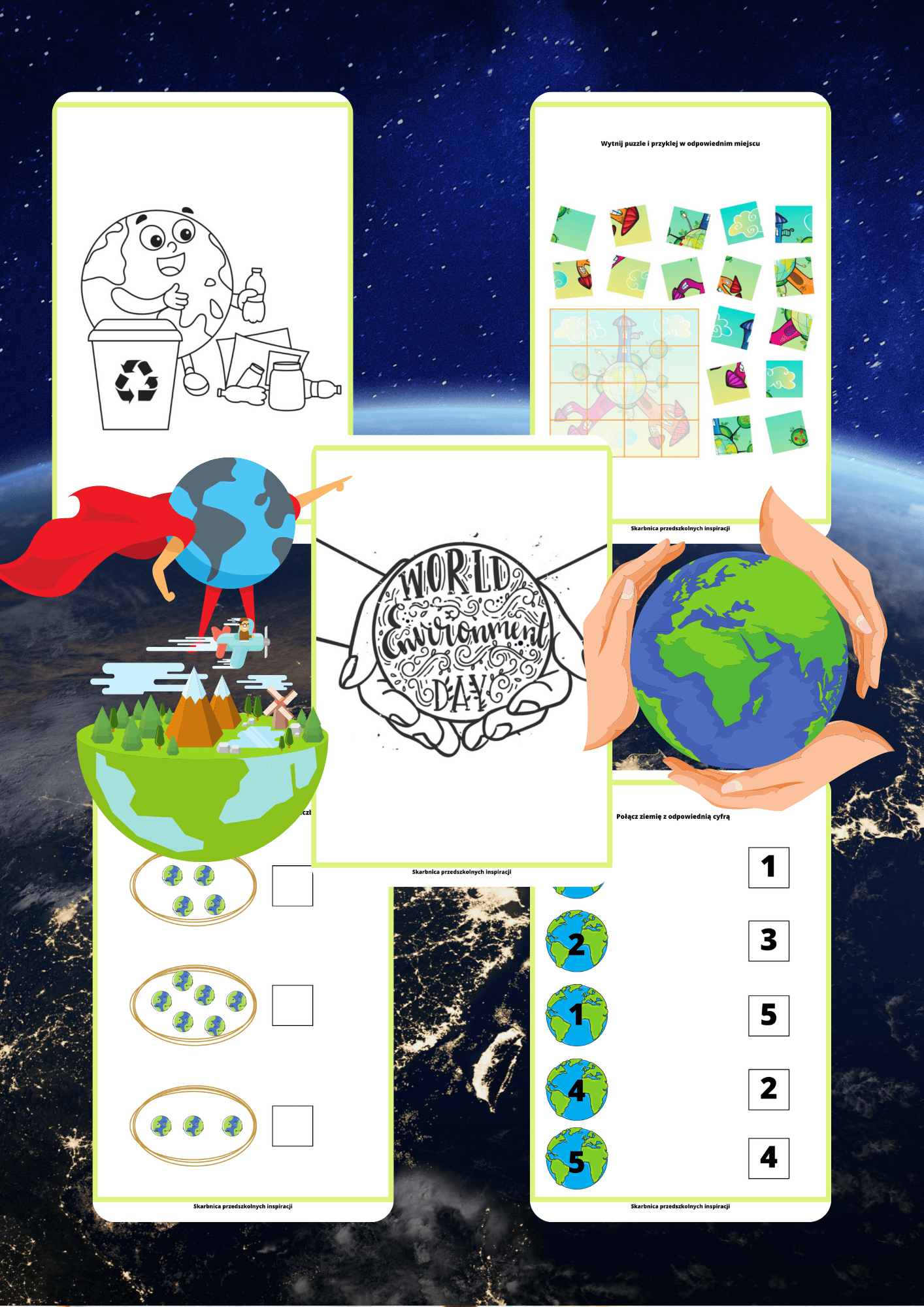 Dzień ziemi - bezpłatne - edu - skarbnica.pl