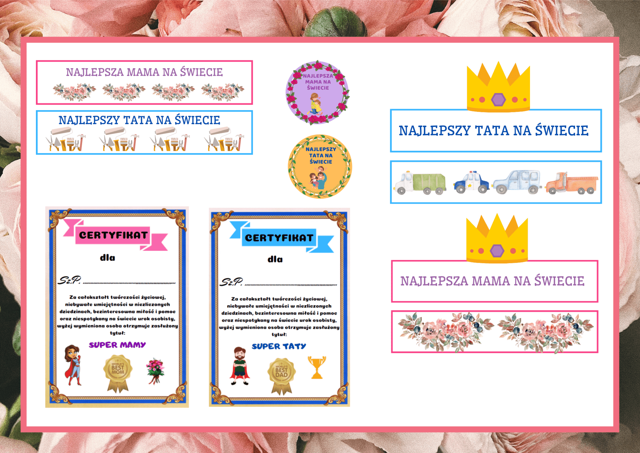 Dzień Mamy i Taty - zestaw + scenariusz FAMILIADA - edu - skarbnica.pl