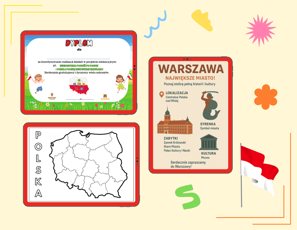 Sensoryczna podróż po Polsce - poznaj Polskę wszystkimi zmysłami - Projekt edukacyjny/innowacja - edu - skarbnica.pl