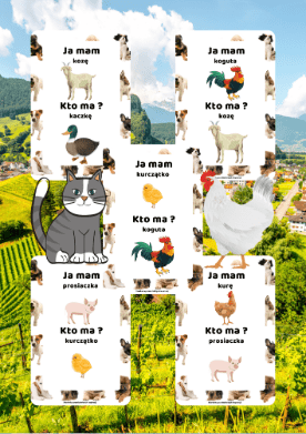 Ja Mam, Kto Ma? – Wiejskie Zwierzęta - edu - skarbnica.pl