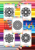 Kolorowanki Antystresowe - edu - skarbnica.pl