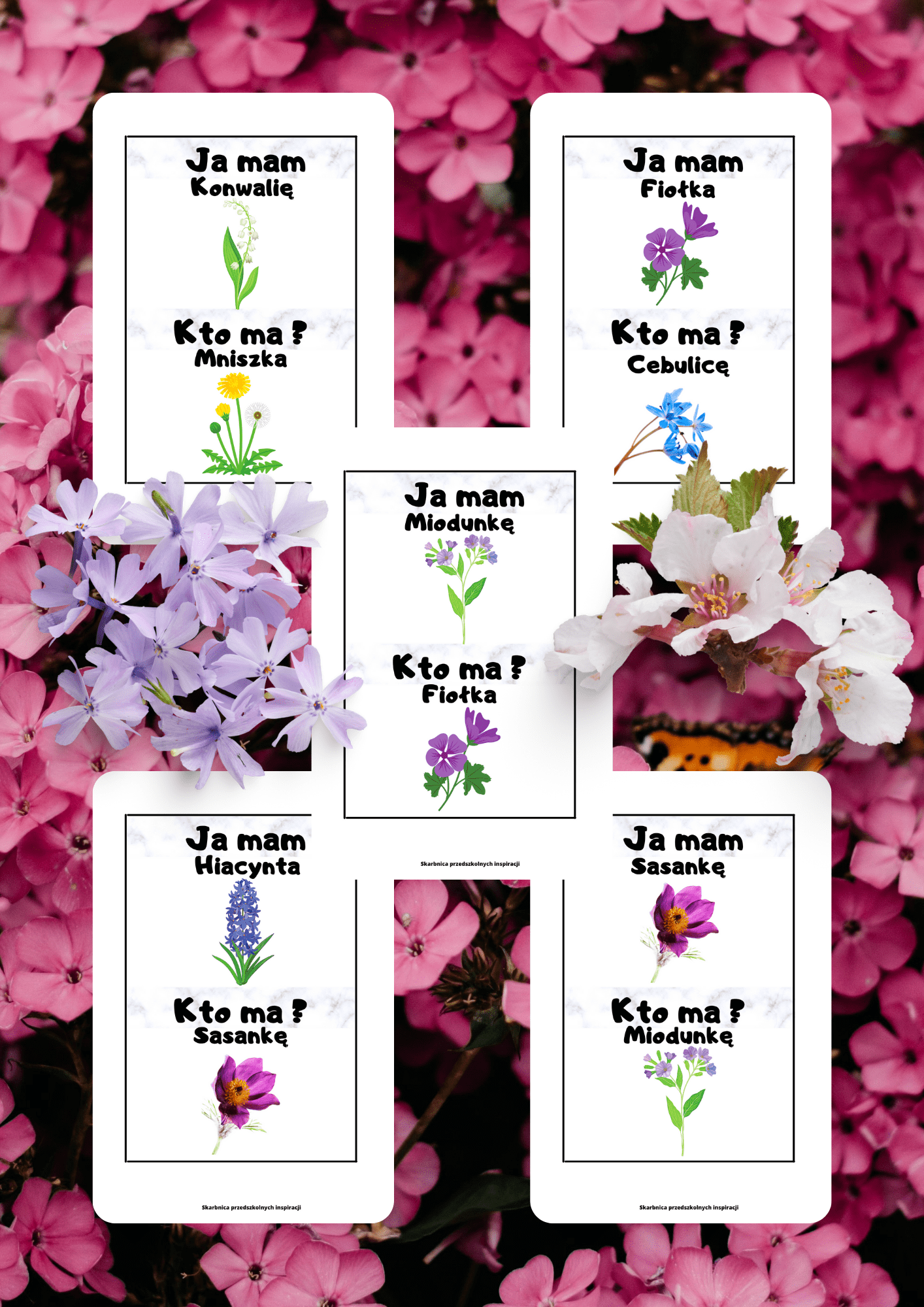 Ja Mam, Kto Ma? – Kwiaty