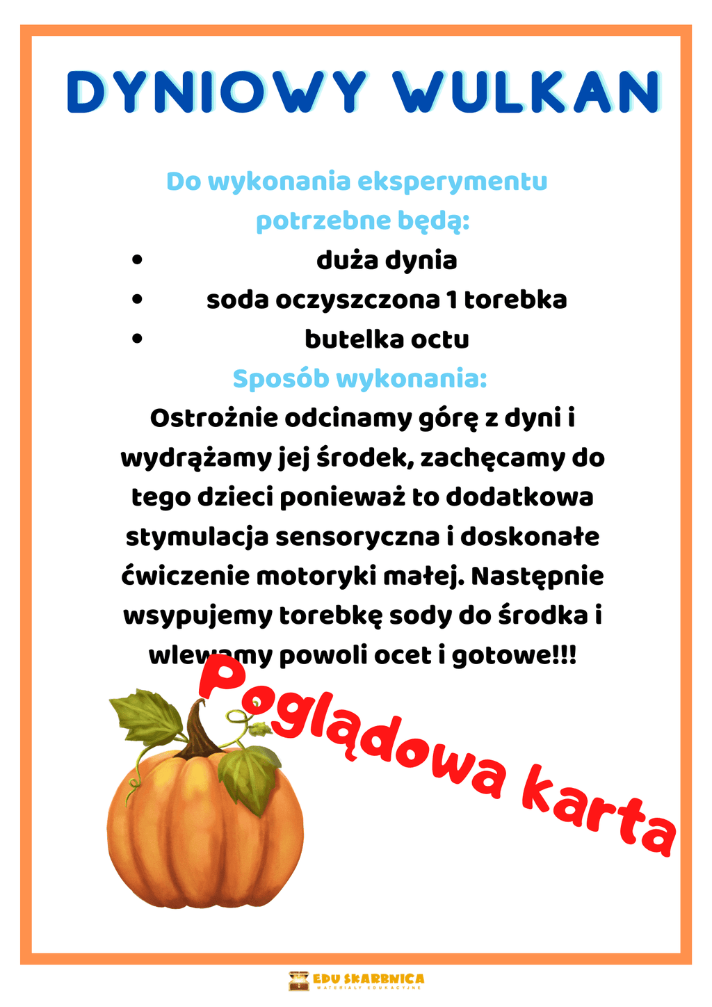 Eksperymenty jesienne - edu - skarbnica.pl