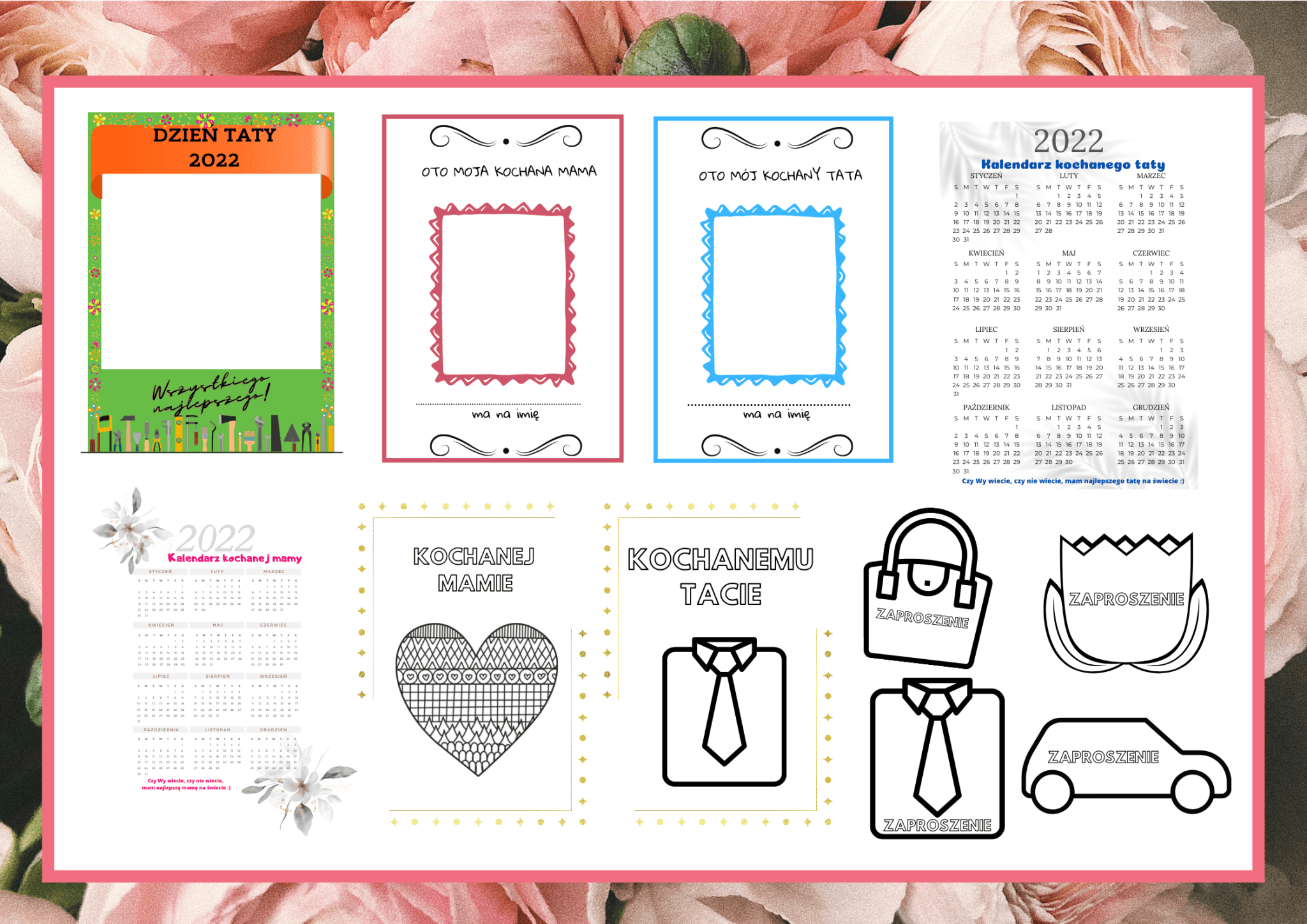 Dzień Mamy i Taty - zestaw + scenariusz FAMILIADA - edu - skarbnica.pl