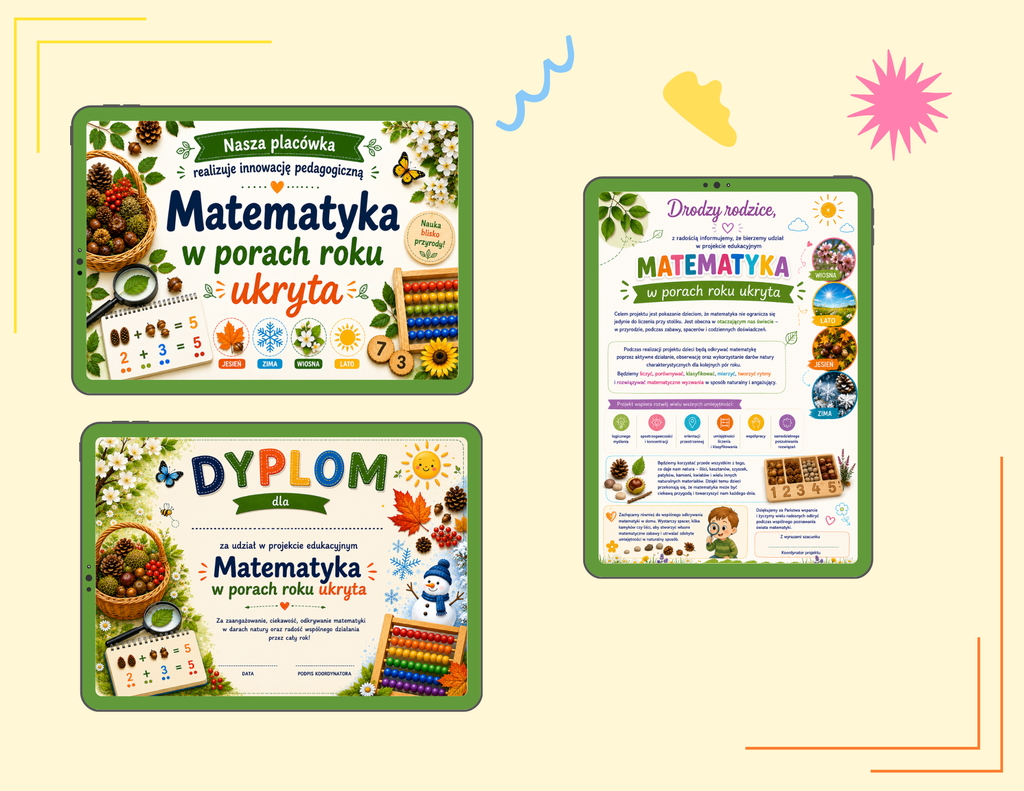 „Matematyka w porach roku ukryta” – projekt edukacyjny/innowacja pedagogiczna