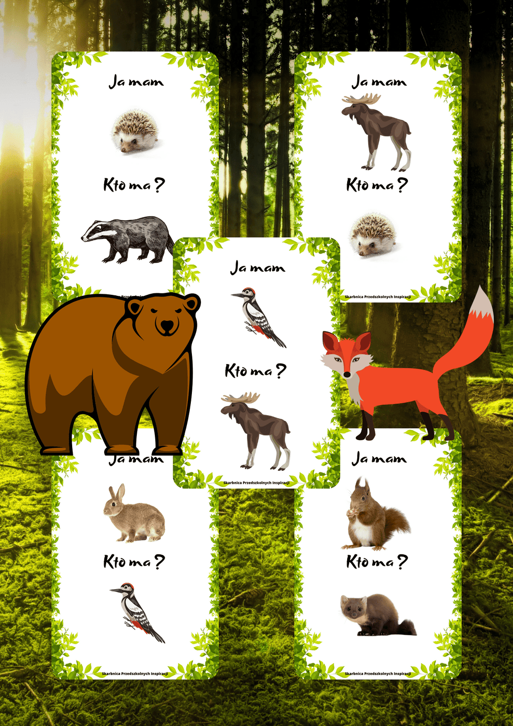 Ja Mam, Kto Ma? – Zwierzęta leśne