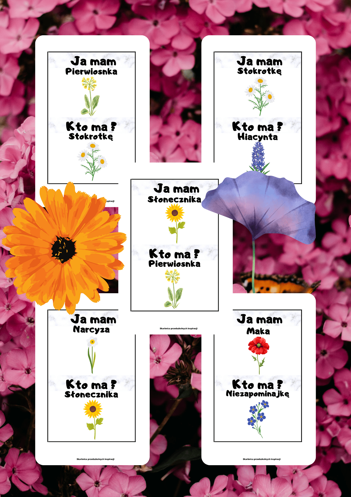 Ja Mam, Kto Ma? – Kwiaty