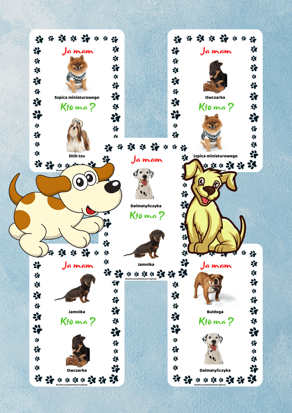 Ja Mam, Kto Ma? – Rasy psów