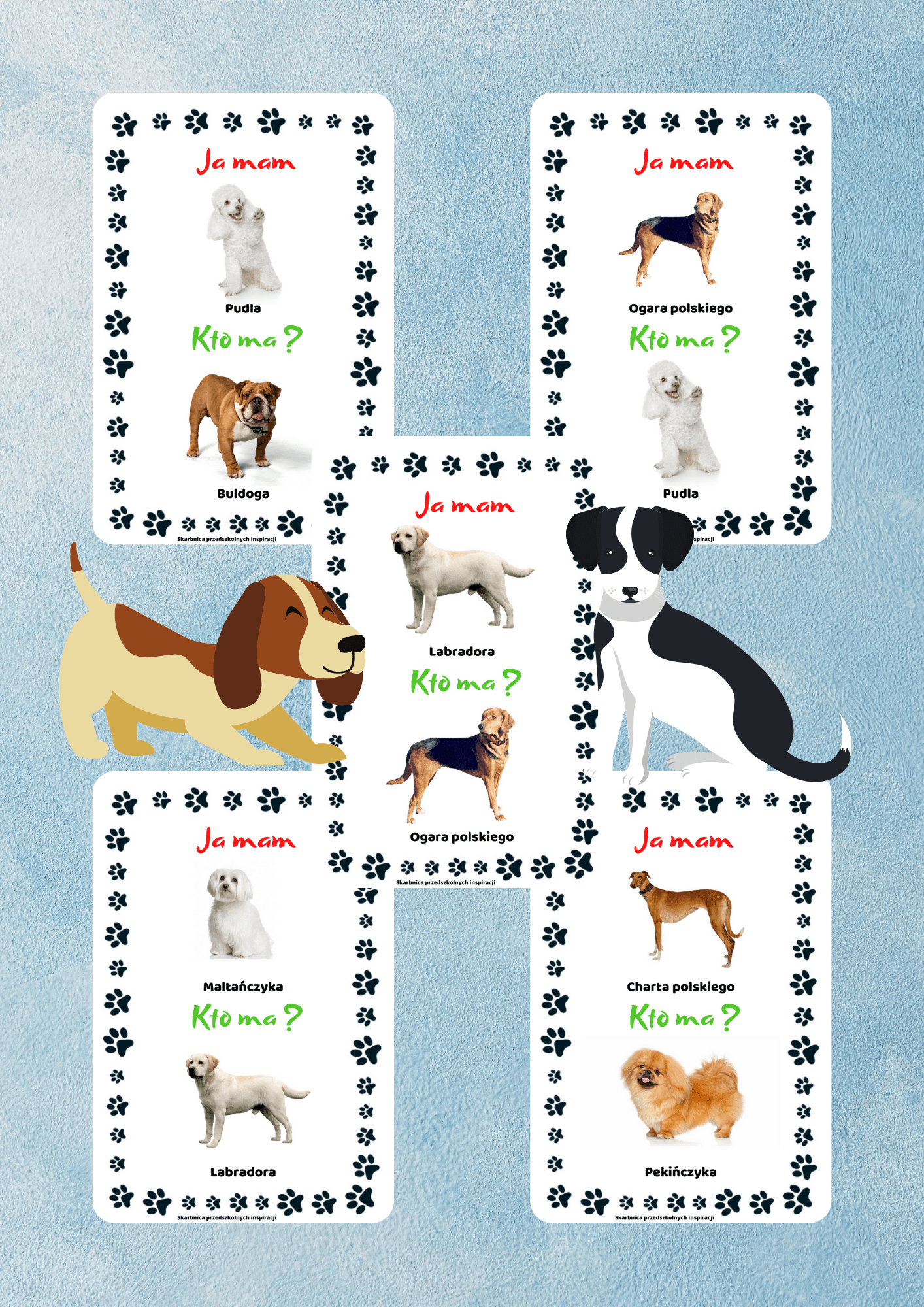 Ja Mam, Kto Ma? – Rasy psów