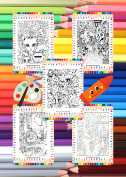 Kolorowanki Antystresowe - edu - skarbnica.pl