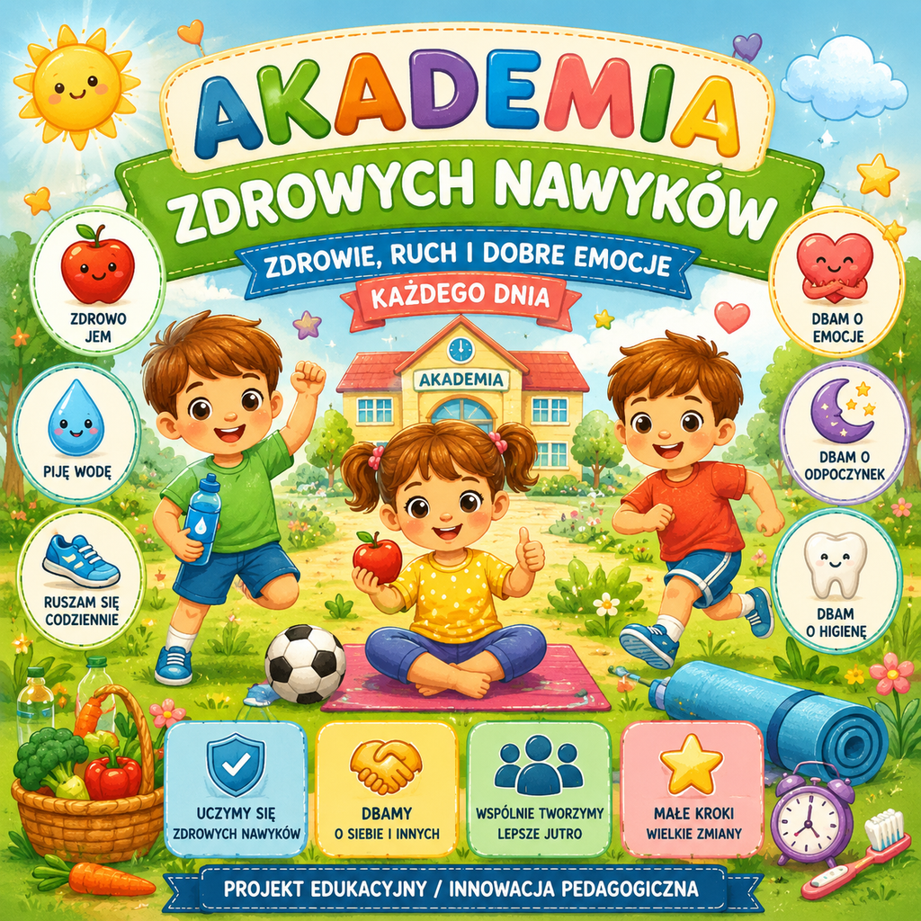 „Akademia zdrowych nawyków…”- projekt edukacyjny/innowacja pedagogiczna
