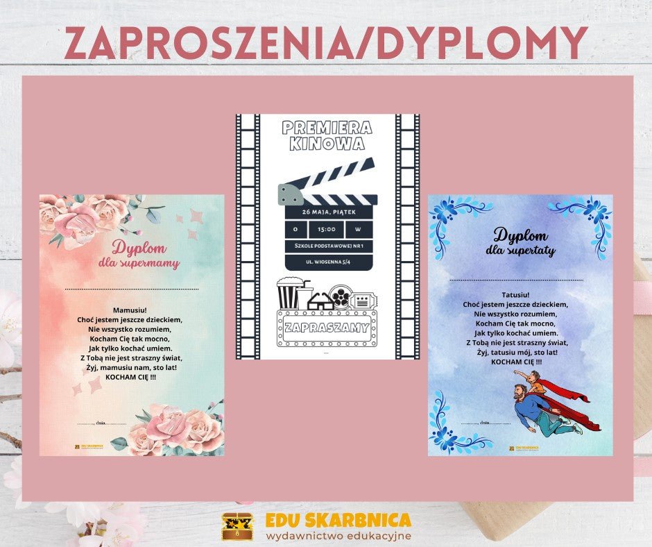 Autorski scenariusz przedstawienia - DZIEŃ MAMY i TATY - edu - skarbnica.pl