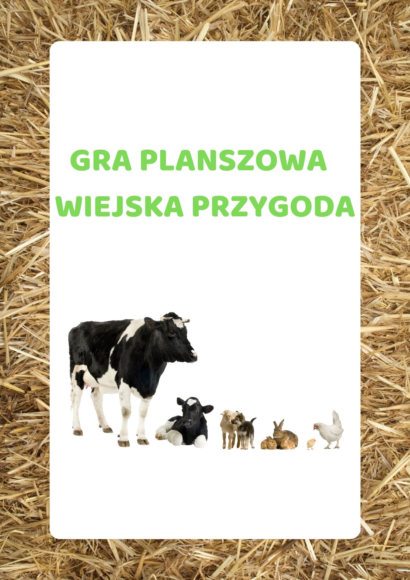 Gra planszowa - wiejska przygoda XXL - edu - skarbnica.pl
