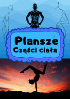 Plansze - Części ciała - edu - skarbnica.pl