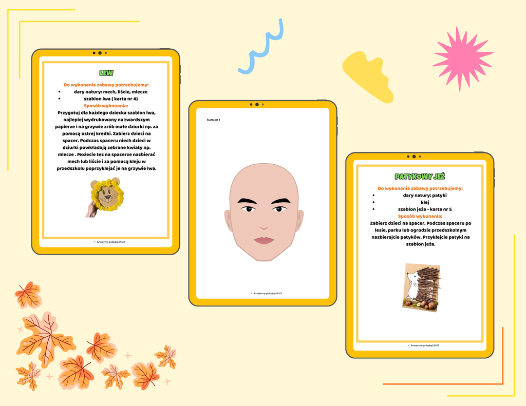 „Sztuka z natury- kreatywne prace plastyczne z darów natury”- projekt edukacyjny