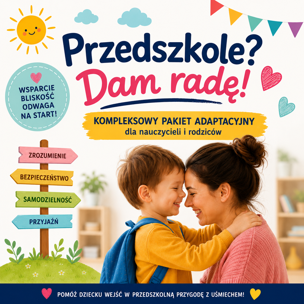 „Przedszkole? Dam rade?”- kompleksowy pakiet adaptacyjny