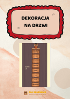 Dekoracja sowa PDF edukacyjny dla dzieci - edu - skarbnica.pl