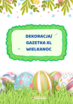 Dekoracja/gazetka XL - Wielkanoc - edu - skarbnica.pl