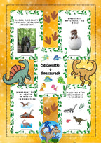 Dinozaury zestaw edukacyjny dla dzieci - edu - skarbnica.pl