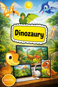Dinozaury zestaw edukacyjny dla dzieci - edu - skarbnica.pl