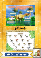 Dinozaury zestaw edukacyjny dla dzieci - edu - skarbnica.pl